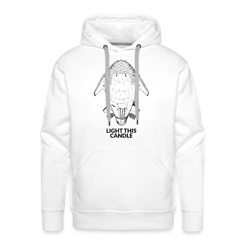 Light This Candle - Black - Men's Premium Hoodie