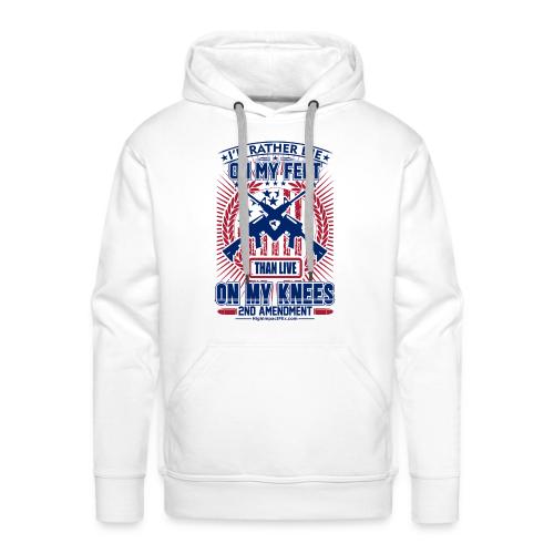 Die on My Feet for Light Background - Men's Premium Hoodie