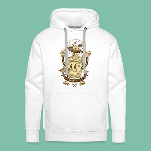 rocket-stove-yellow - Men's Premium Hoodie
