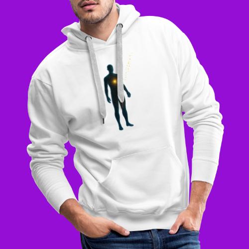 Glowing Chest Personl - Men's Premium Hoodie