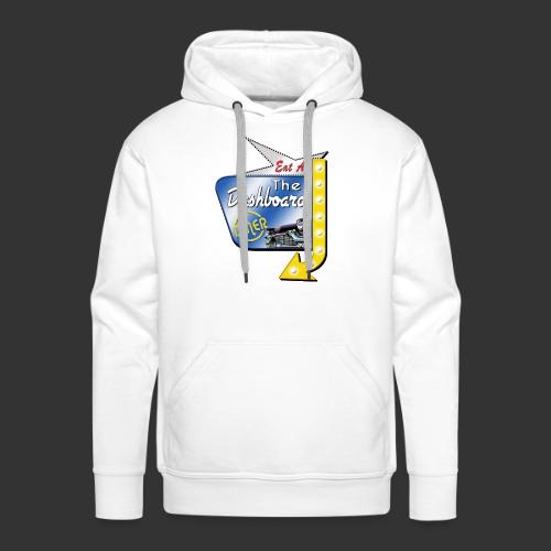 The Dashboard Diner Square Logo - Men's Premium Hoodie