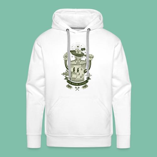 Mr Rocket Stove (green) - Men's Premium Hoodie