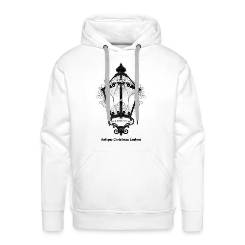 Antique Christmas Lantern T-Shirt - Men's Premium Hoodie