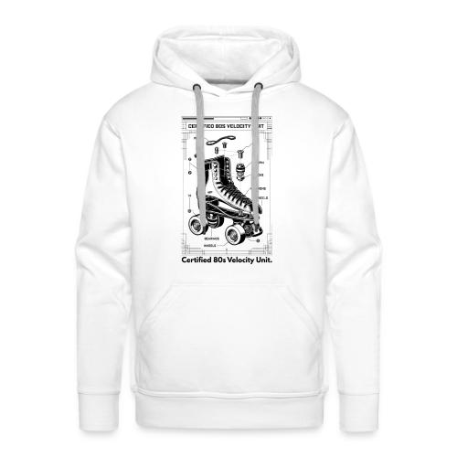 Retro Roller Skate T-Shirt - Men's Premium Hoodie