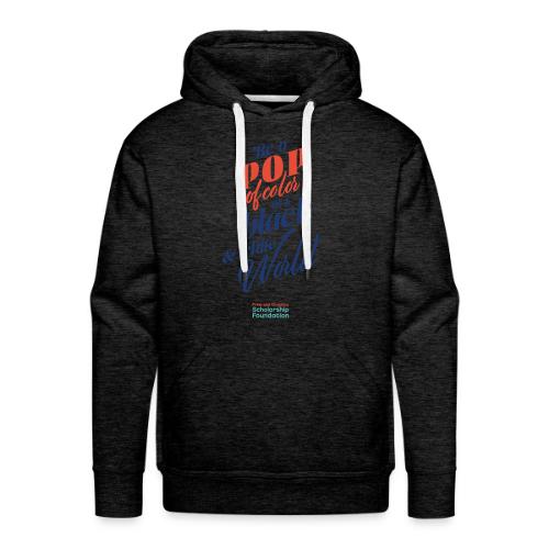 Pop of Color - Men's Premium Hoodie