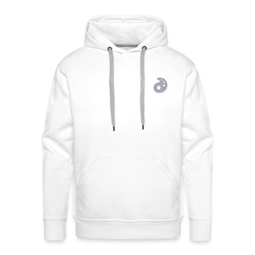 White Embroidered Palette - Men's Premium Hoodie