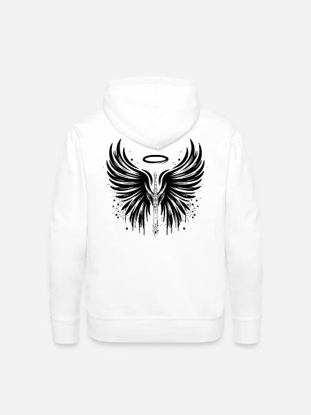 VELKRY Warrior Spirit - Men's Premium Hoodie - white