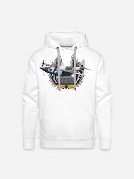 Mosquito - Men's Premium Hoodie - white