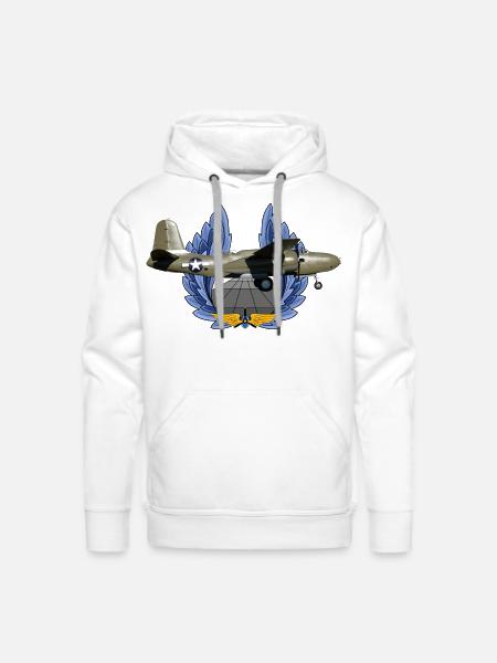 A-20 Havoc - Men's Premium Hoodie - white