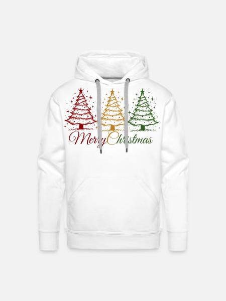 Christmas - Men's Premium Hoodie - white