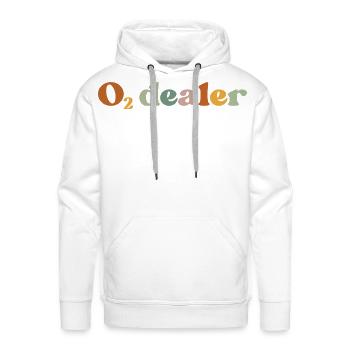 Unavailable due to missing design - Men's Premium Hoodie - white - Front - Liam (192cm)
