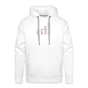 Party wear dresses - Men's Premium Hoodie - white - Front - Liam (192cm)