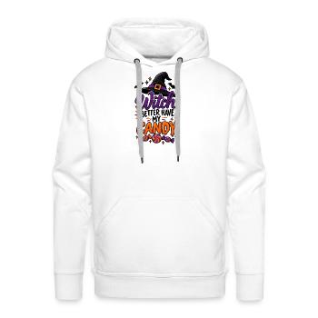 Witch Better Have My Candy - Men's Premium Hoodie - white - Front - Liam (192cm)