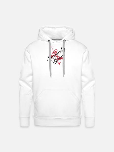 Sincerely Yours - Men's Premium Hoodie - white