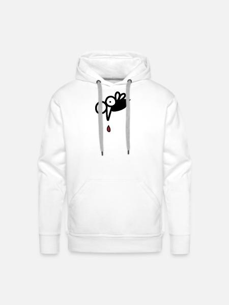 Mosquito - Men's Premium Hoodie - white