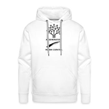 Design image unavailable - Men's Premium Hoodie - white - Front - Liam (192cm)
