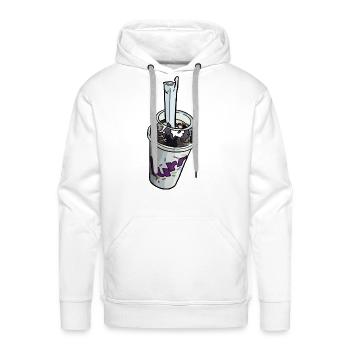 Cookies Cream - Men's Premium Hoodie - white - Front - Liam (192cm)