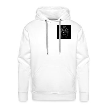 images - Men's Premium Hoodie - white - Front - Liam (192cm)