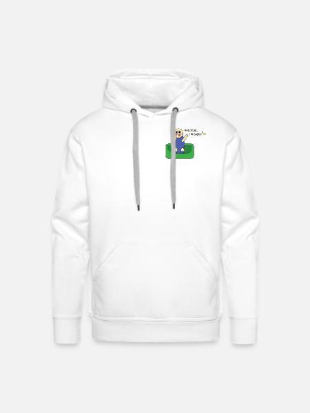 Chimy: Pure Emotions Collection - Men's Premium Hoodie - white
