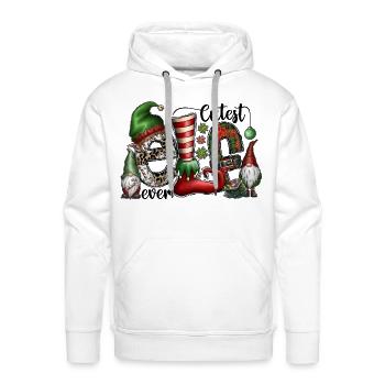 Cutest Elf Ever - Men's Premium Hoodie - white - Front - Liam (192cm)