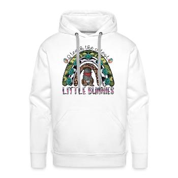 I Teach The Cutest - Men's Premium Hoodie - white - Front - Liam (192cm)