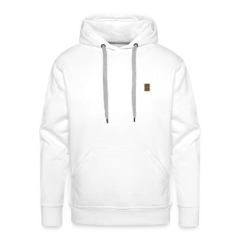 A variation of digital designs unique collection - Men's Premium Hoodie - white - Front - Liam (192cm)