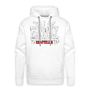 Best Music Rock Indie Of Kraftklub - Men's Premium Hoodie - white - Front - Liam (192cm)