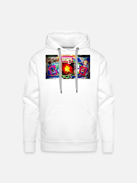 Dear Sarah I Surrender - Men's Premium Hoodie - white