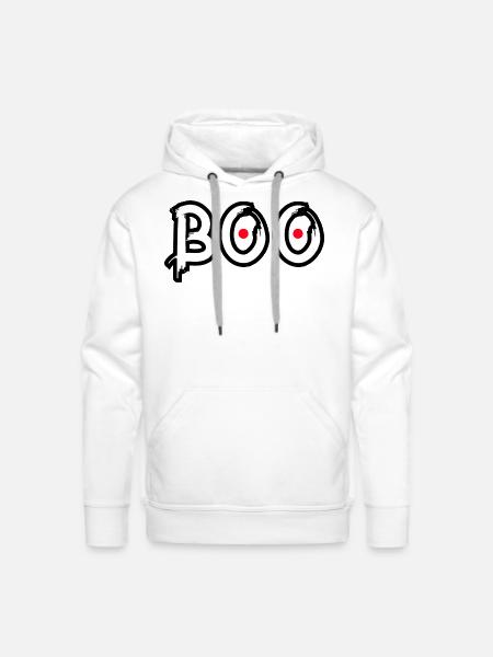 Boo 1 1 - Men's Premium Hoodie - white