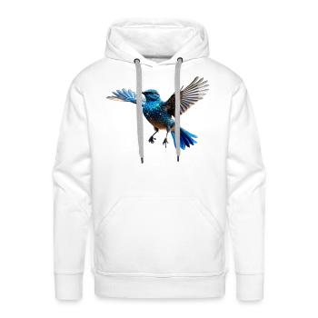 Beautiful bird - Men's Premium Hoodie - white - Front - Liam (192cm)
