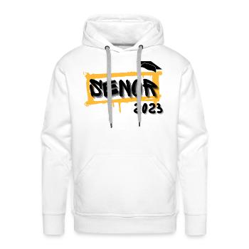 Senor Shirt,Phone,stichers,Accessories,T-shirt,Tip - Men's Premium Hoodie - white - Front - Liam (192cm)