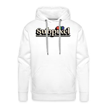 Series Screen Tv - Men's Premium Hoodie - white - Front - Liam (192cm)