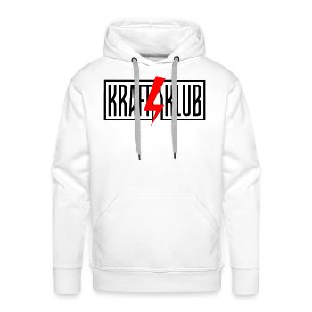 Best Music Rock Indie Of Kraftklub - Men's Premium Hoodie - white - Front - Liam (192cm)