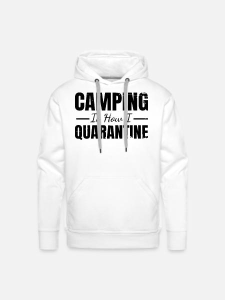 Social Champion - Men's Premium Hoodie - white
