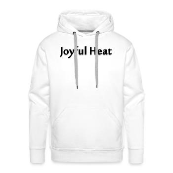 Joyful Heat - Men's Premium Hoodie - white - Front - Liam (192cm)