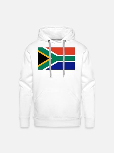 South Africa - Men's Premium Hoodie - white