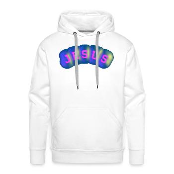 Jesus - Men's Premium Hoodie - white - Front - Liam (192cm)