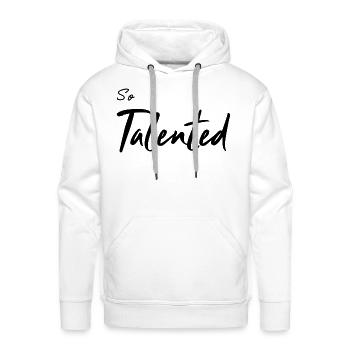 So Talented - Men's Premium Hoodie - white - Front - Liam (192cm)