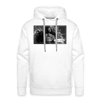 Caribbean angel - Men's Premium Hoodie - white - Front - Liam (192cm)