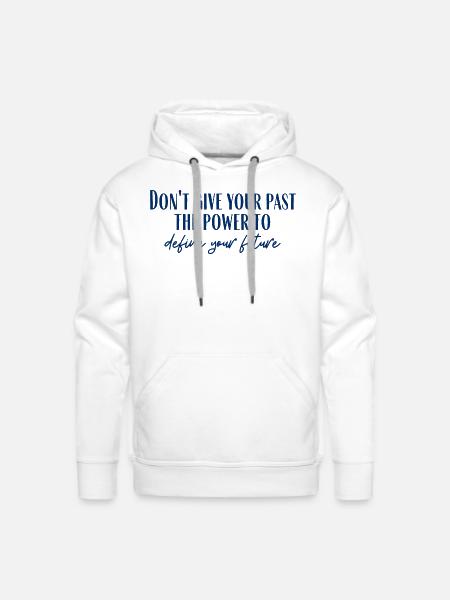 Anything New - Men's Premium Hoodie - white