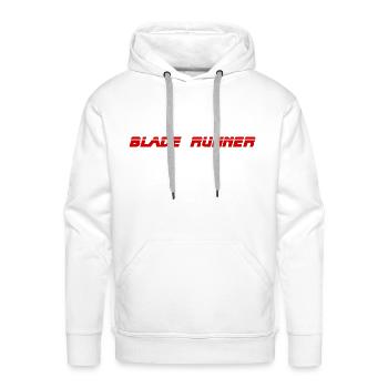 Blade Runner Titles - Men's Premium Hoodie - white - Front - Liam (192cm)