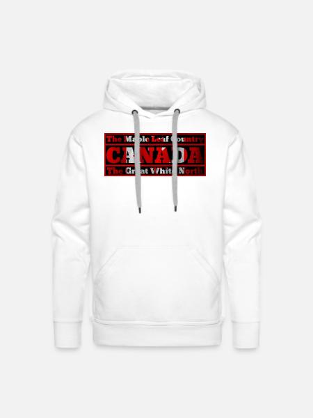 Canada - Men's Premium Hoodie - white
