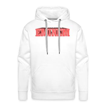 Detroit - Men's Premium Hoodie - white - Front - Liam (192cm)