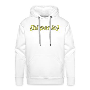 Bi Panic Subtitles - Men's Premium Hoodie - white - Front - Liam (192cm)