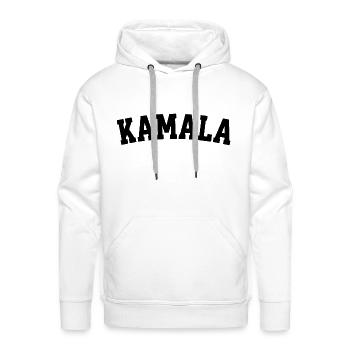 Kamala, Vote for Kamala, President Kamala Harris - Men's Premium Hoodie - white - Front - Liam (192cm)