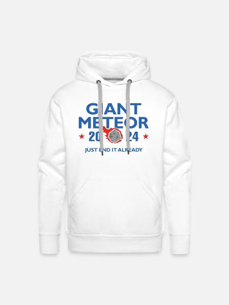 Giant Meteor 2024 - Men's Premium Hoodie - white