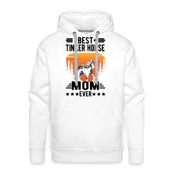 Best Tinker Horse Mom Ever Irish - Men's Premium Hoodie - white - Front - Liam (192cm)