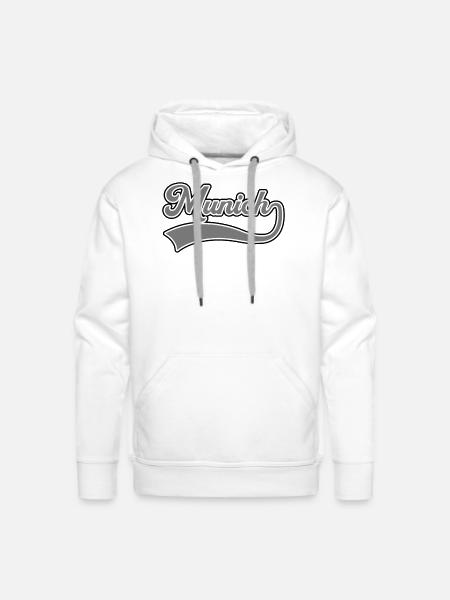 Munich germany - Men's Premium Hoodie - white