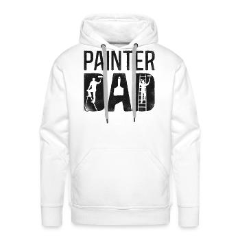 House Painter Decorator Painter - Men's Premium Hoodie - white - Front - Liam (192cm)