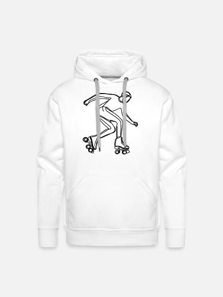 Farming ECG - Men's Premium Hoodie - white
